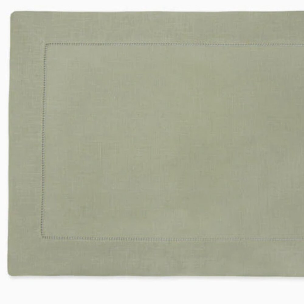 Sferra Festival Collection Linen Placemats--Moss--NWT!